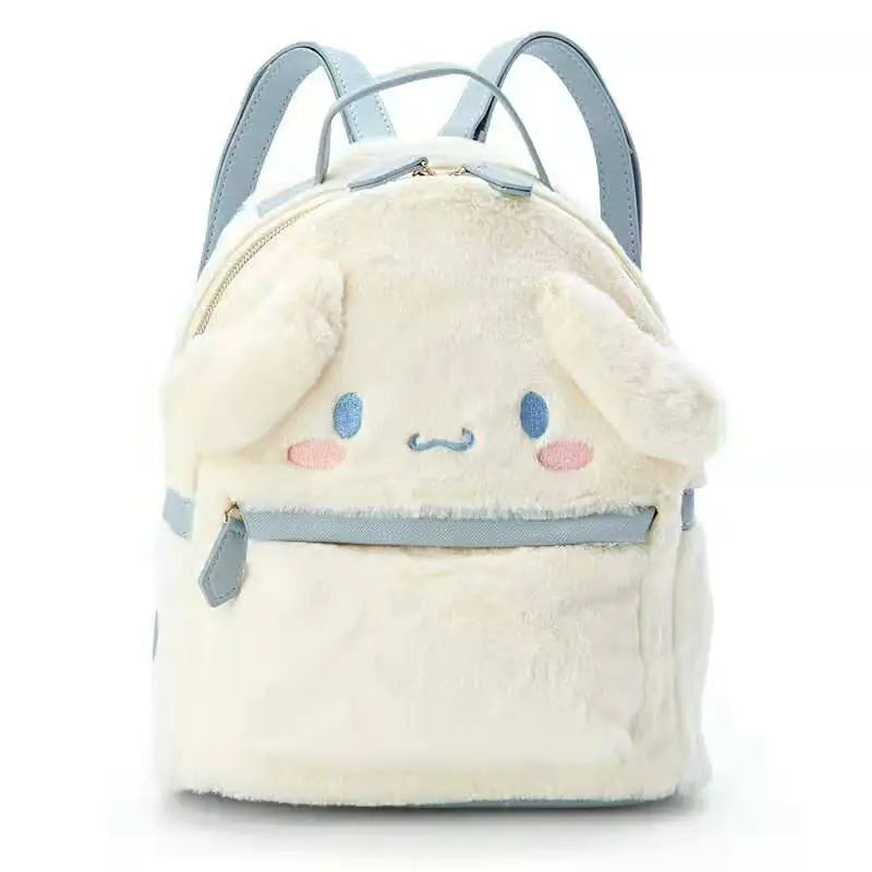 Cotton Furry Backpack