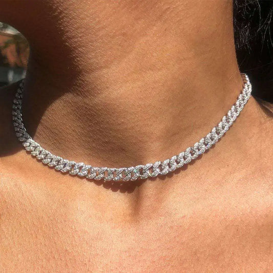 Iced Out Bling Choker